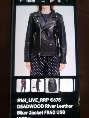 Black Leather Biker Jacket